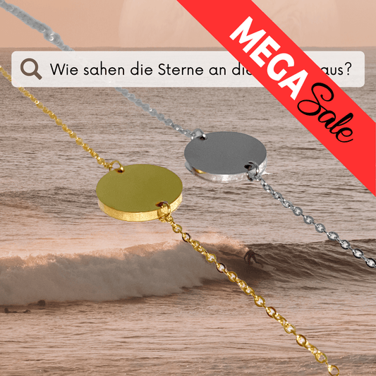 Personalisiertes Sternkarten Armband - Gofroggy