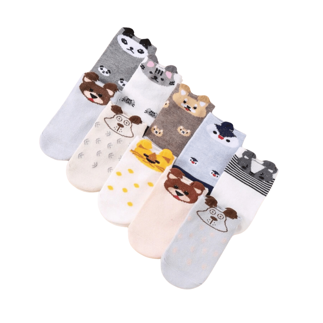 Tierchen Socken 10-Paar Set