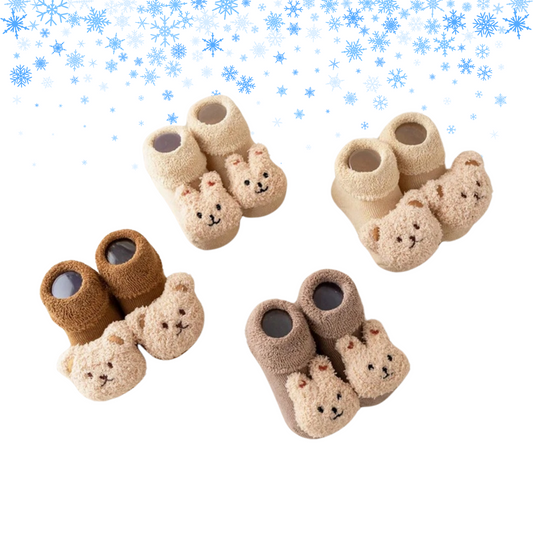 Rutschfeste Winter Socken 4-Paar Set