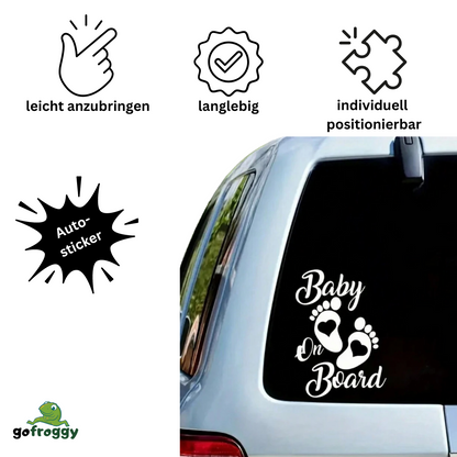 Baby on Board Sticker