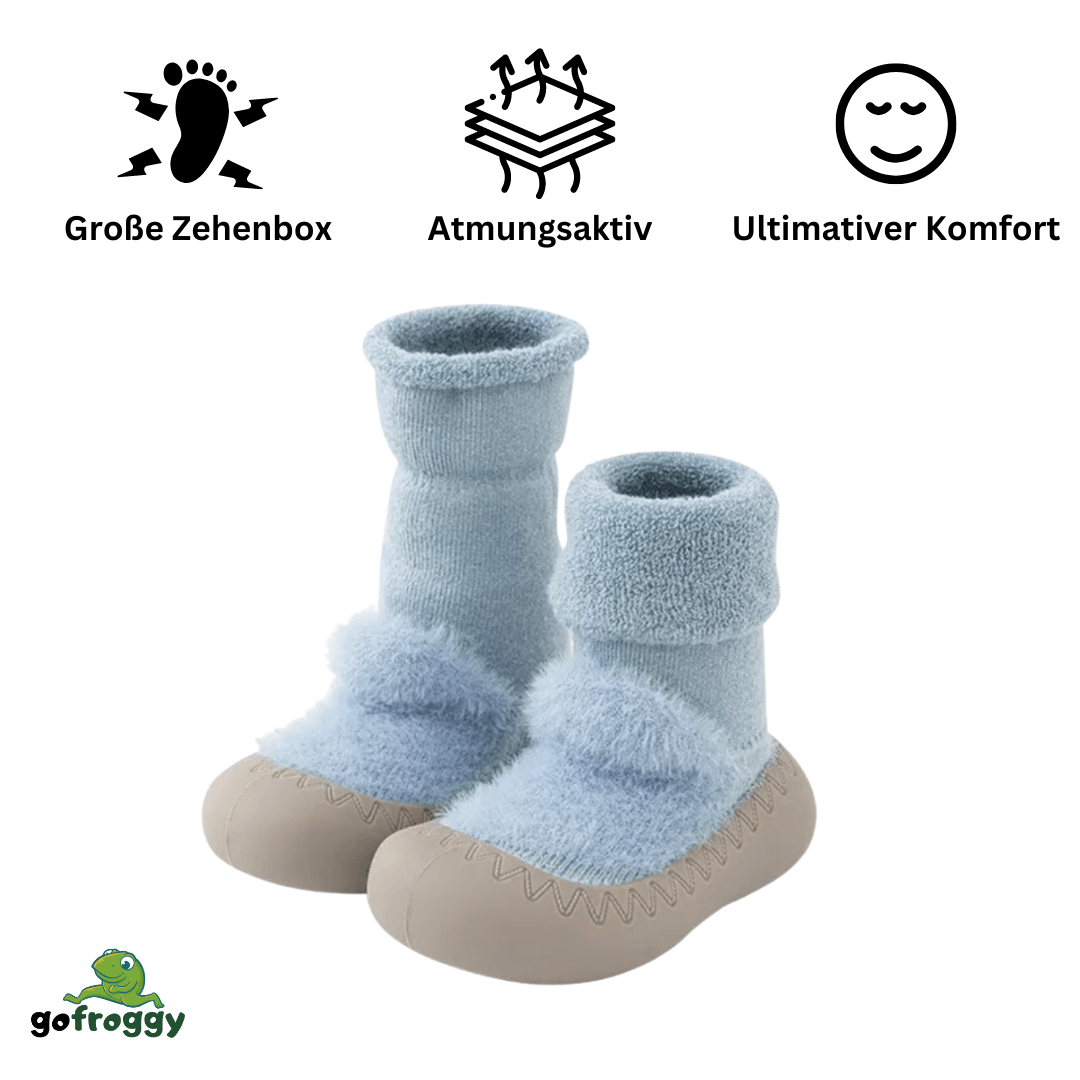 Froggy Flauschie-Barfußschuhe - Gofroggy