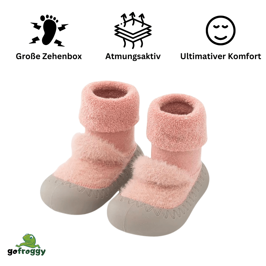 Froggy Flauschie-Barfußschuhe - Gofroggy