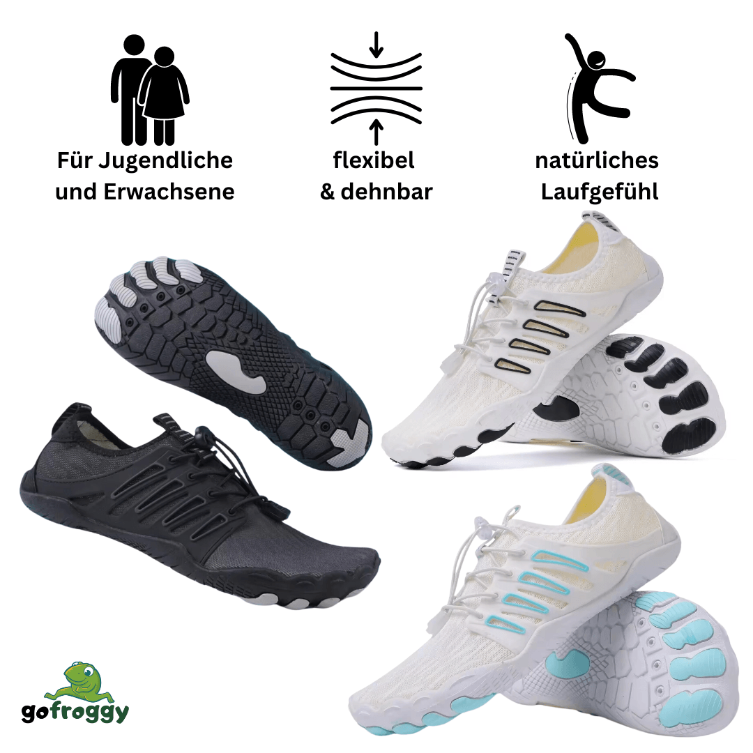 Alltagsfit Erwachsenen-Barfußschuhe - Gofroggy