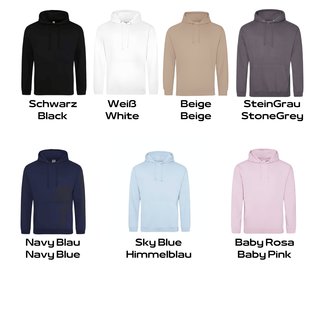 Kuschelhoodie Einfarbig - Gofroggy